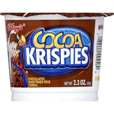 Cocoa Krispies Rice Cereal, Chocolatey, Sweetened