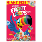 Froot Loops New Cereal, Sweetened Multigrain, Giant Size