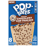 Pop-tarts New Toaster Pastries, Chocolatey Chip Pancake, Frosted