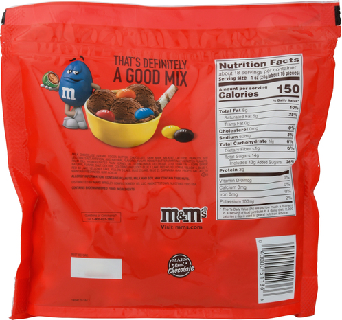 M & M Chocolate Candies, Peanut Butter, Party Size