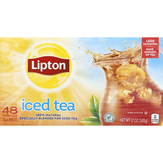 Lipton Iced Tea, 100% Natural, Bags, Family Size