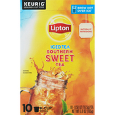Lipton Iced Tea, Sweet, K-cup Pods