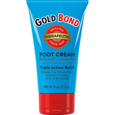 Gold Bond Foot Cream, Therapeutic, Triple Action Relief