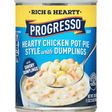 Progresso Soup, Hearty Chicken Pot Pie Style With Dumplings, Rich & Hearty