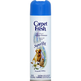 Carpet Fresh Pet Odor Eliminator, Carpet & Room, Super Pet, Quick Dry Foam