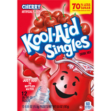 Kool-aid Singles Sugar-sweetened Cherry Powdered Soft Drink