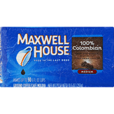 Maxwell House Coffee, Ground, Medium, 100% Colombian