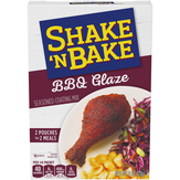 Shake 'n Bake Coating Mix, Seasoned, Bbq Glaze