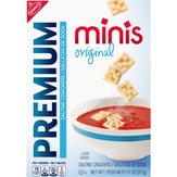 Premium Saltine Crackers, Original, Minis