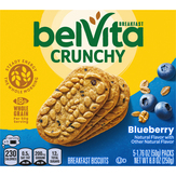 Belvita Blueberry Breakfast Biscuits, Blueberry, Crunchy