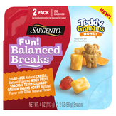 Sargento New Snacks, Colby Jack/teddy Grahams Honey, 2 Pack