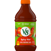 V8 100% Vegetable Juice, Spicy Hot