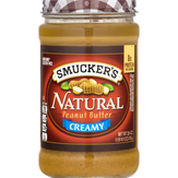 Smucker's Peanut Butter, Creamy, Natural
