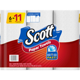 Scott Paper Towels, One-ply