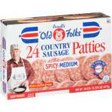 Purnell's Old Folks Spicy-medium Country Sausage Patties