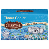 Celestial Seasonings New Herbal Tea, Caffeine Free, Throat Cooler, Tea Bags