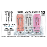 Monster New Energy Drink, Ultra Peachy Keen/zero Ultra/ultra Strawberry Dreams, Zero Sugar