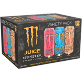 Juice Monster New Monster Juice Variety Pack Ppmlpp 12/16 Fl. Oz.