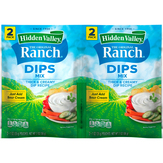 Hidden Valley Dip Recipe, The Original Ranch, Thick & Creamy, 2 Pack