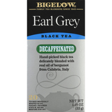 Bigelow Black Tea, Earl Grey, Decaffeinated, Tea Bags