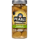 Pearls Pickles, Queen Olives, Hand-stuffed, Garlic