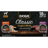 Evolve Wet Food For Dogs, Classic, Crafted Meals, Variety Pack