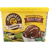 Mayfield Creamery Ice Cream, Premium, Rocky Road
