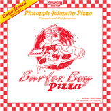 Surfer Boy Pizza Pizza, Big Kahuna, Hand-tossed Style Crust, Pineapple & Mild Jalapenos