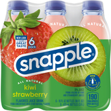 Snapple Juice Drink, Kiwi Strawberry, 6 Pack
