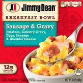 Jimmy Dean Breakfast Bowl, Sausage & Gravy