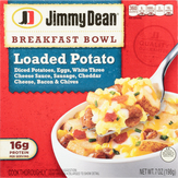 Jimmy Dean Breakfast Bowl, Loaded Potato