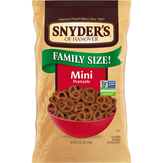 Snyder's Of Hanover Pretzels, Mini, Family Size