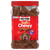 Milk-bone New Dog Snacks, Soft & Chewy, Beef & Filet Mignon Recipe