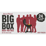 Holten Meats Beef Patties, Big Box