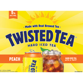 Twisted Tea New Hard Iced Tea, Peach