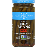 Tillen Farms Dilly Beans, Spicy, Pickled
