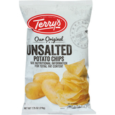 Terry's Potato Chips, Original, Unsalted