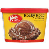 Kay's Rocky Road Chocolate Ice Cream Swirled With Marshmallow & Almonds