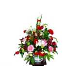   Mixed Flower Service Basket