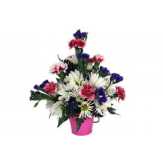  Bucket Of Cheer Is The Perfect Arrangement For Any Occasion! Small And Petite Blooms Arranged In A Small Ye...