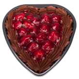 Bakery Fresh Chocolate Strawberry Heart Cake