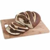 Fresh Marble Rye Bread