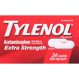 Tylenol Acetaminophen, Extra Strength, 500 Mg, Caplets