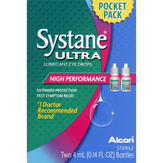 Systane Eye Drops, Lubricant, High Performance, Pocket Pack