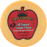 Apple Smoked Cheese, All Natural, Gouda