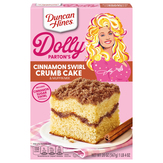 Duncan Hines New Crumb Cake & Muffin Mix, Cinnamon Swirl, Dolly Parton's