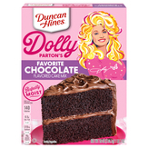 Duncan Hines New Flavored Cake Mix, Favorite Chocolate, Dolly Parton's
