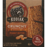 Kodiak Peanut Butter Crunchy Granola Bars, Peanut Butter, Crunchy