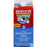 Horizon Milk, Reduced Fat, Organic, 2%