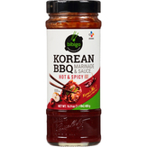 Bibigo Marinade & Sauce, Korean Bbq, Hot & Spicy